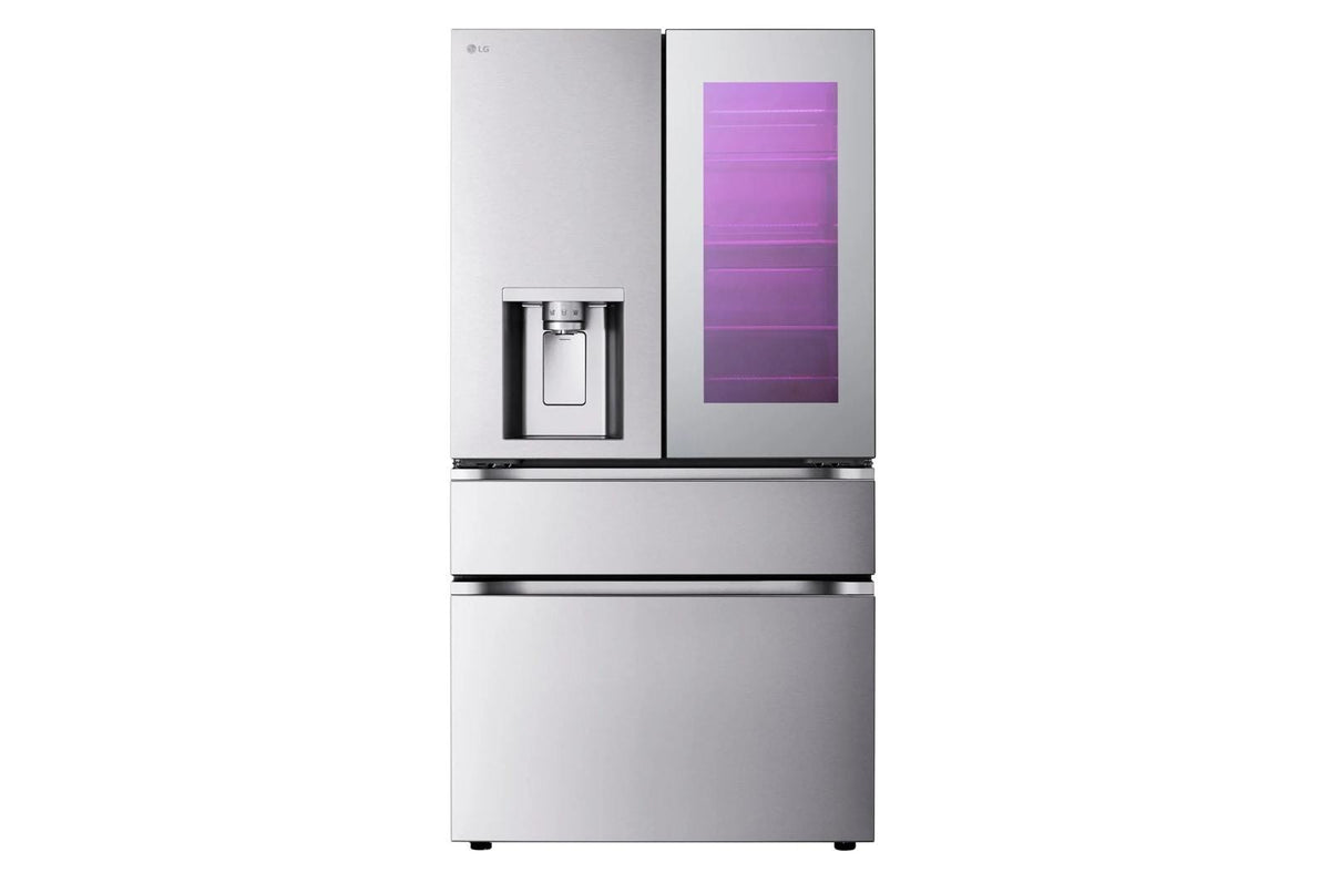 29 cu. ft. Standard-Depth MAX™ 4-Door French Door Refrigerator with Mirror InstaView® MyColor™ and Mini Craft Ice™