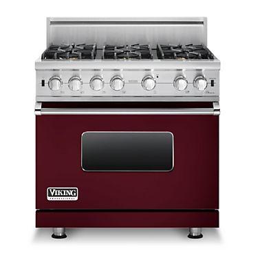 36" Gas Range, Natural Gas