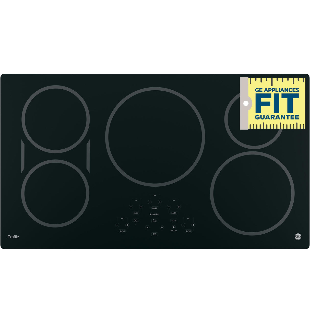 GE Profile™ 36" Built-In Touch Control Induction Cooktop