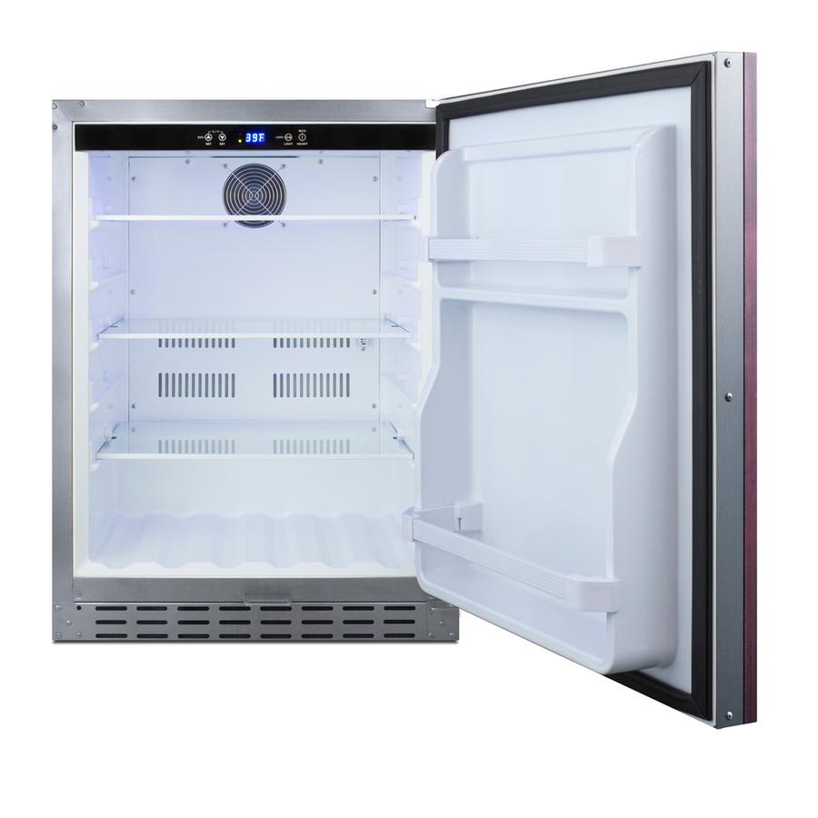 24" Built-in Outdoor Refrigerator, ADA Compliant