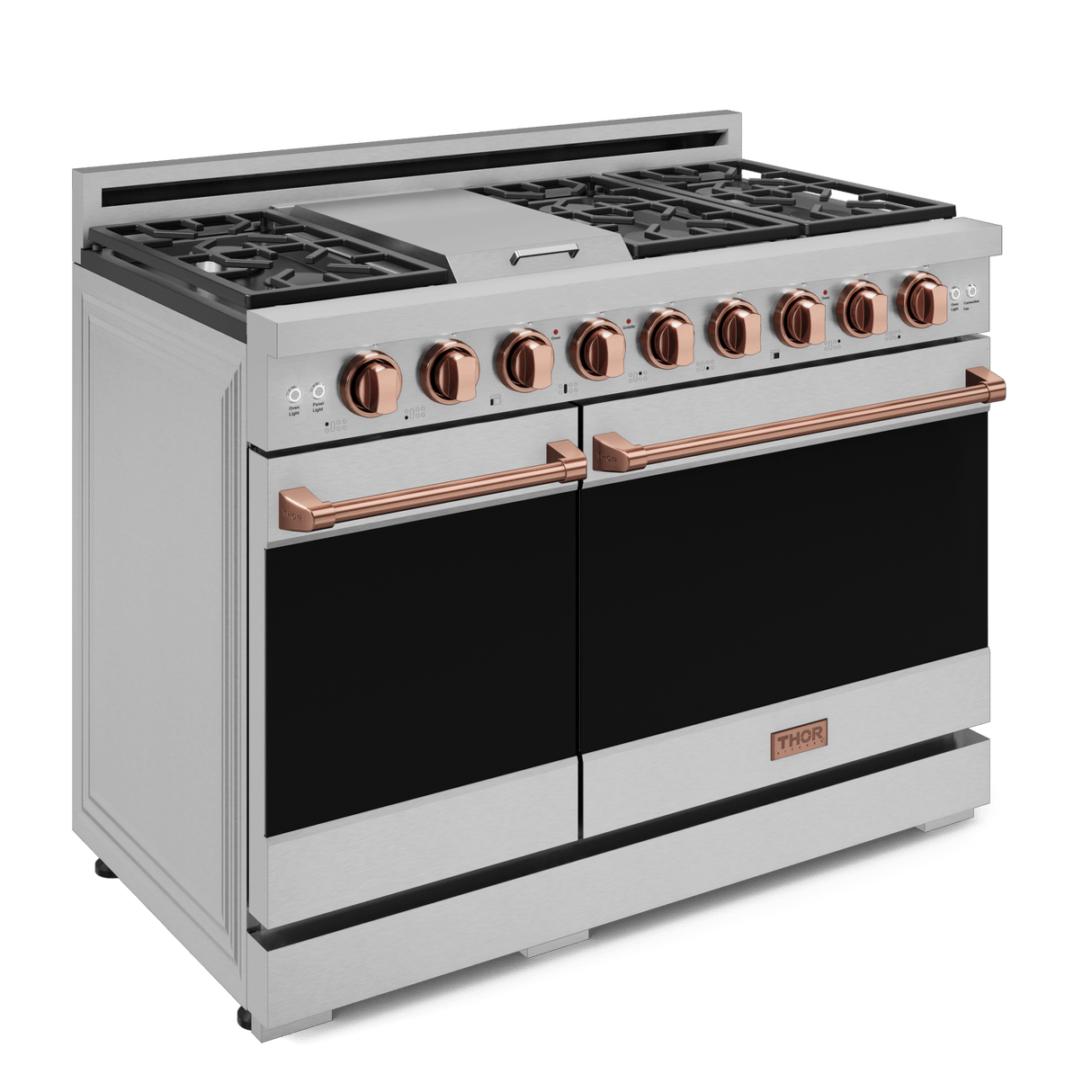 48 Inch Professional Lp Range With Pro-style Knobs In Stainless Steel/rose Gold Gordon Ramsay Series