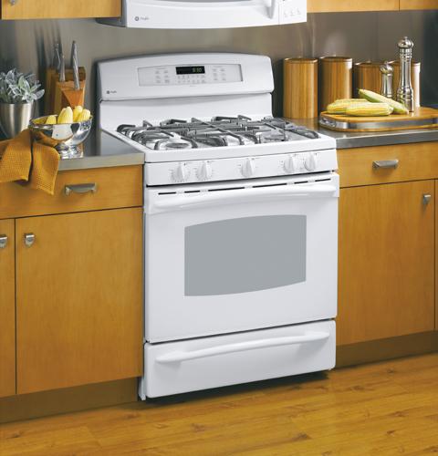 GE Profile 30" Free-Standing Self Clean Convection Gas Range with Warming Drawer