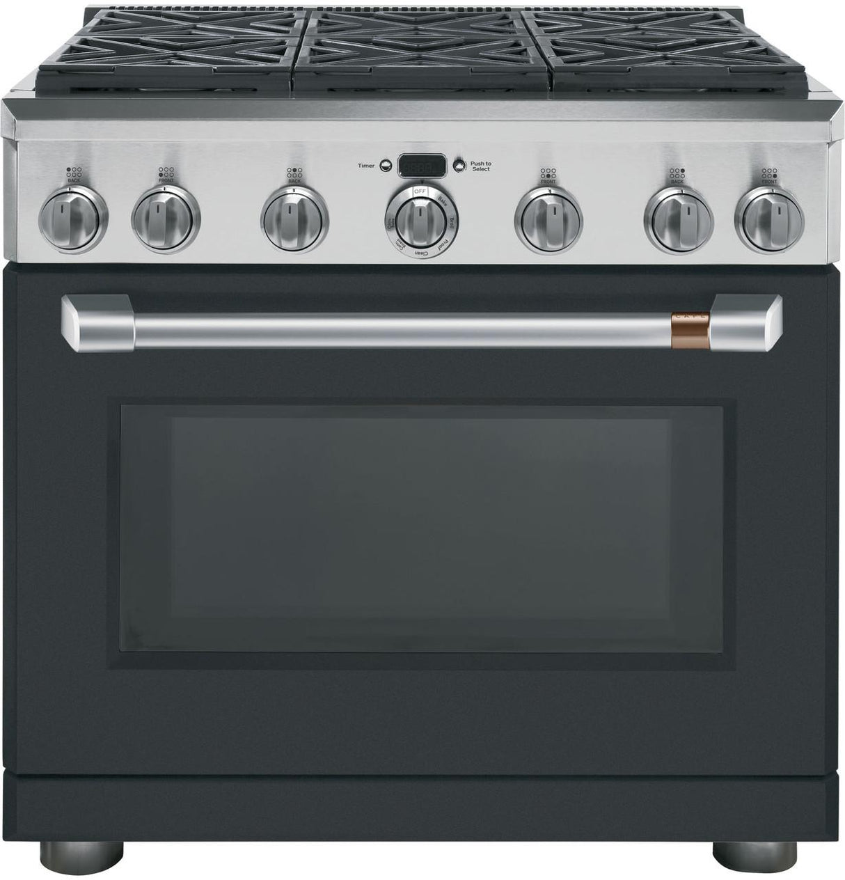 Café™ 36" All-Gas Professional Range with 6 Burners (Natural Gas)