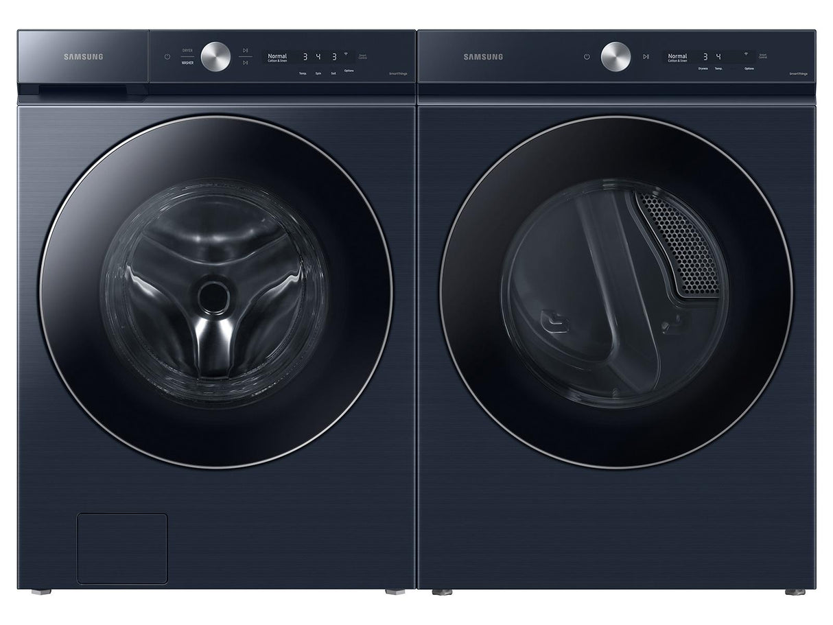 Bespoke 7.6 cu. ft. Ultra Capacity Electric Dryer with AI Optimal Dry and Super Speed Dry in Brushed Navy