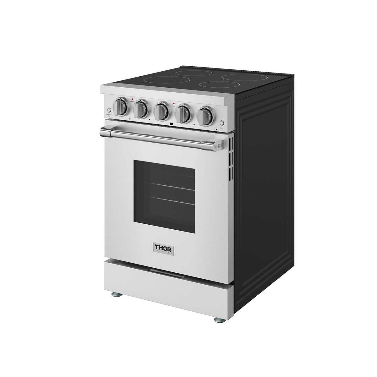 24 Inch S Series Professional Electric Range - Stainless Steel