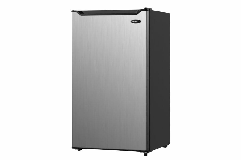 Danby 4.4 cu. ft. Compact Fridge in Stainless Steel Look