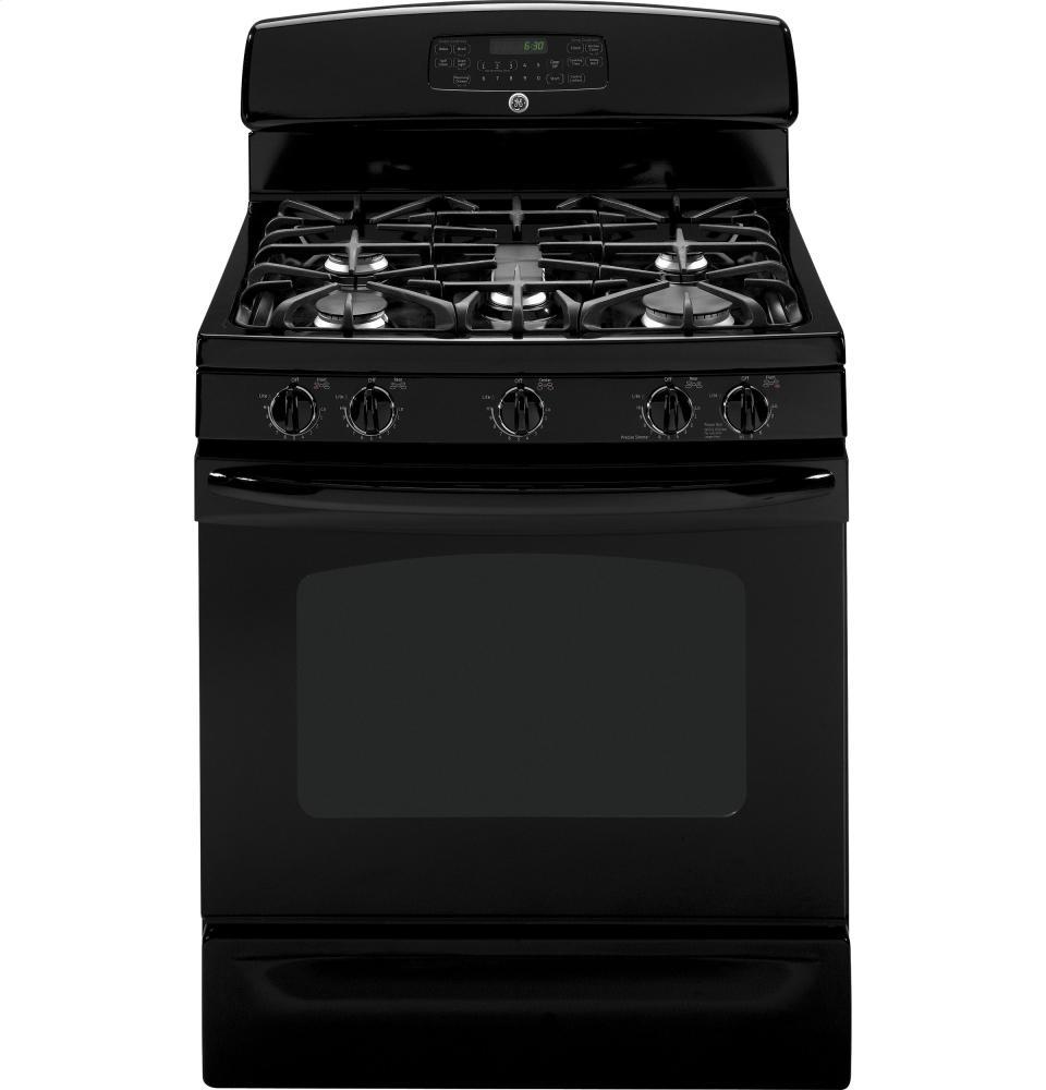 GE® 30" Free-Standing Gas Range with Warming Drawer