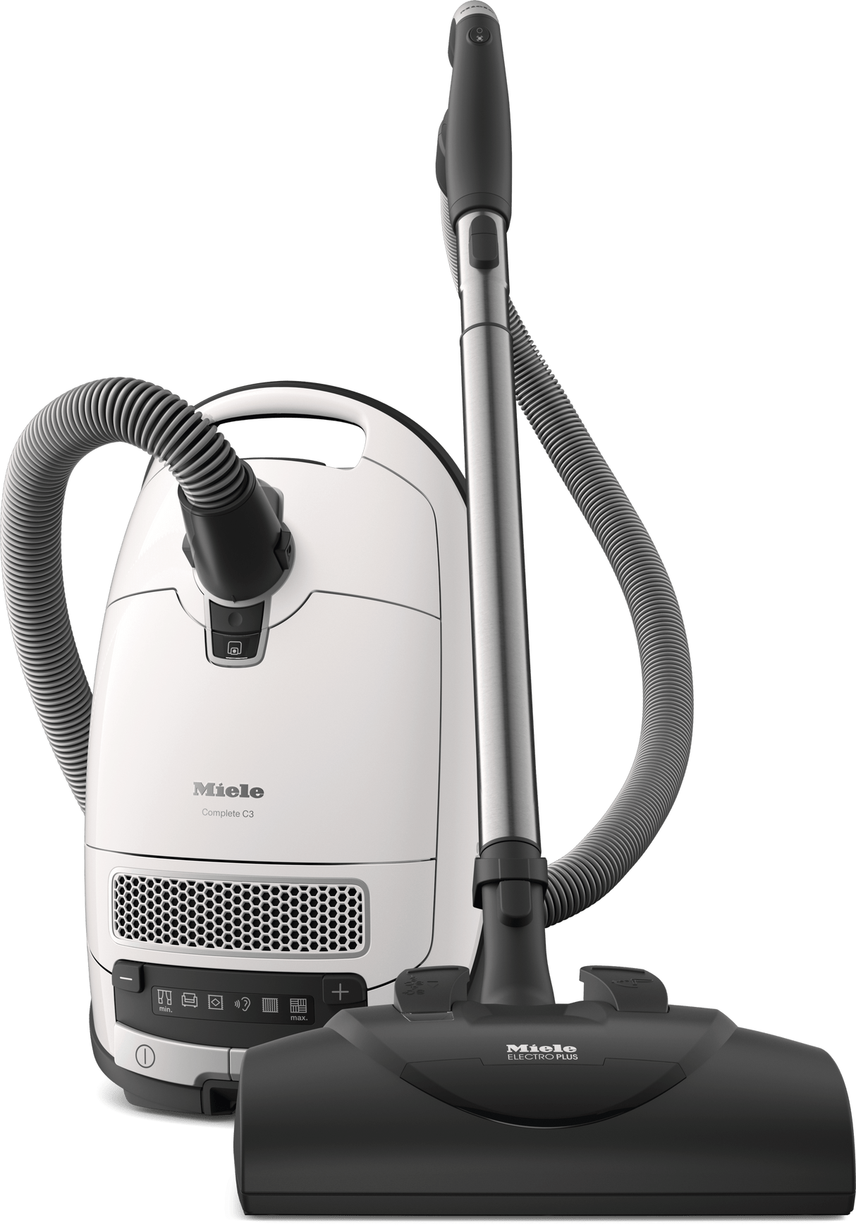 Complete C3 Cat & Dog PowerLine - SGEE0 Lotus white - canister vacuum cleaners With maximum suction power and foot controls for thorough, convenient vacuuming.