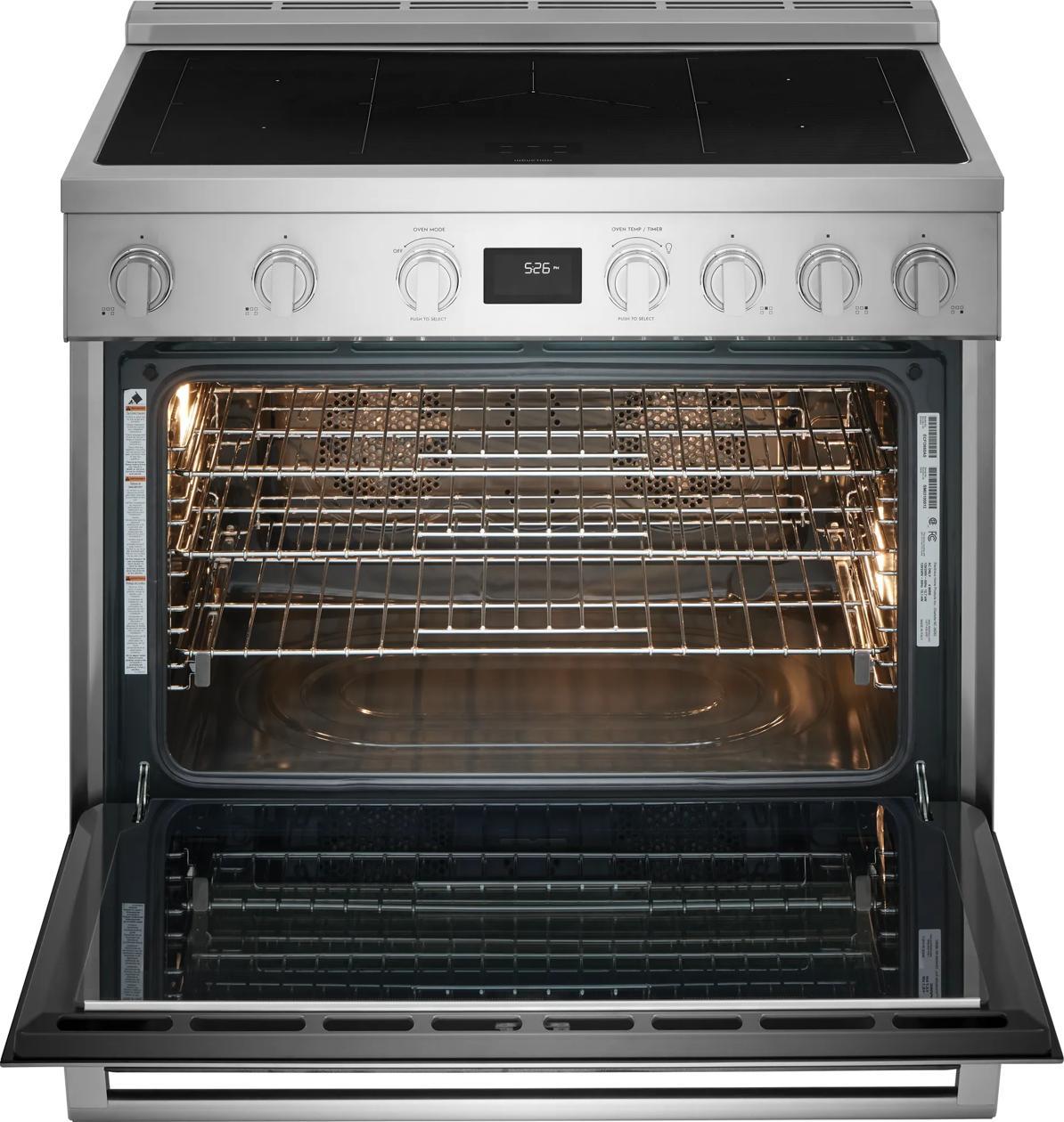 36" Induction Freestanding Range