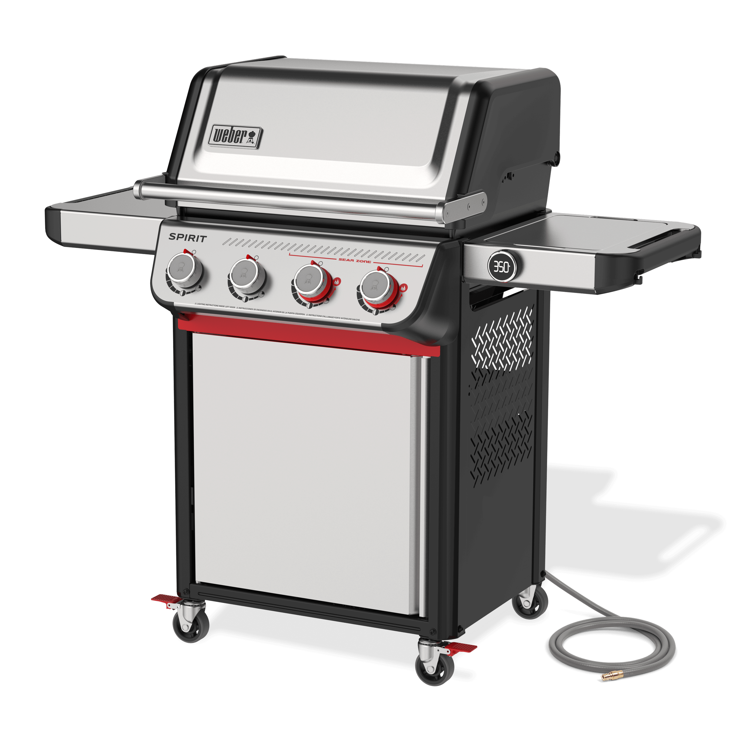 Spirit SP-425 Gas Grill (Natural Gas) - Stainless Steel