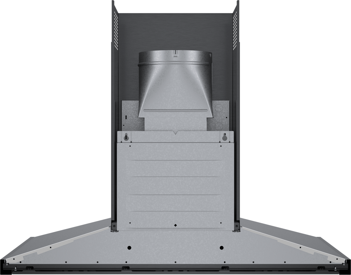 800 Series Wall Hood 36" Black Stainless Steel