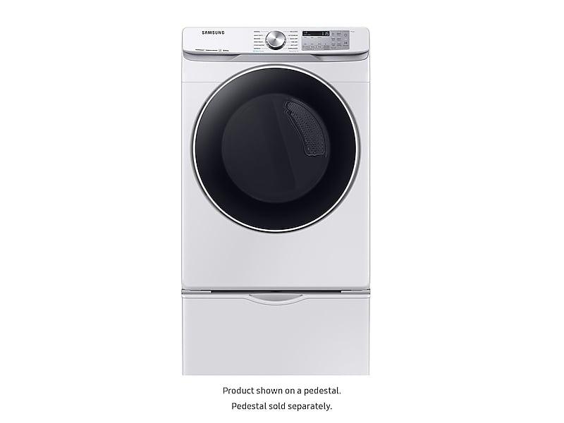 7.5 cu. ft. Smart Electric Dryer with Steam Sanitize+ in White