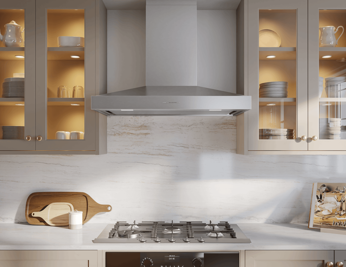 Amalfi Wall, 36in, Stainless Steel