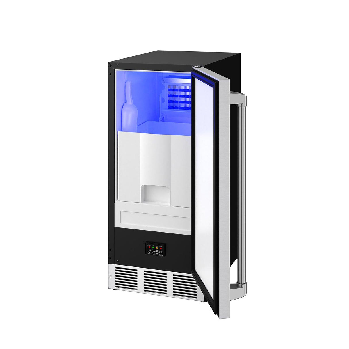15 Inch Undercounter Built-in/freestanding Ice Maker In Stainless Steel Gordon Ramsay Series