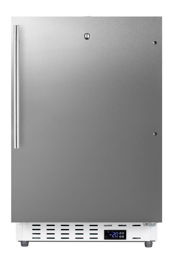 20" Wide Built-in Healthcare All-freezer, ADA Compliant