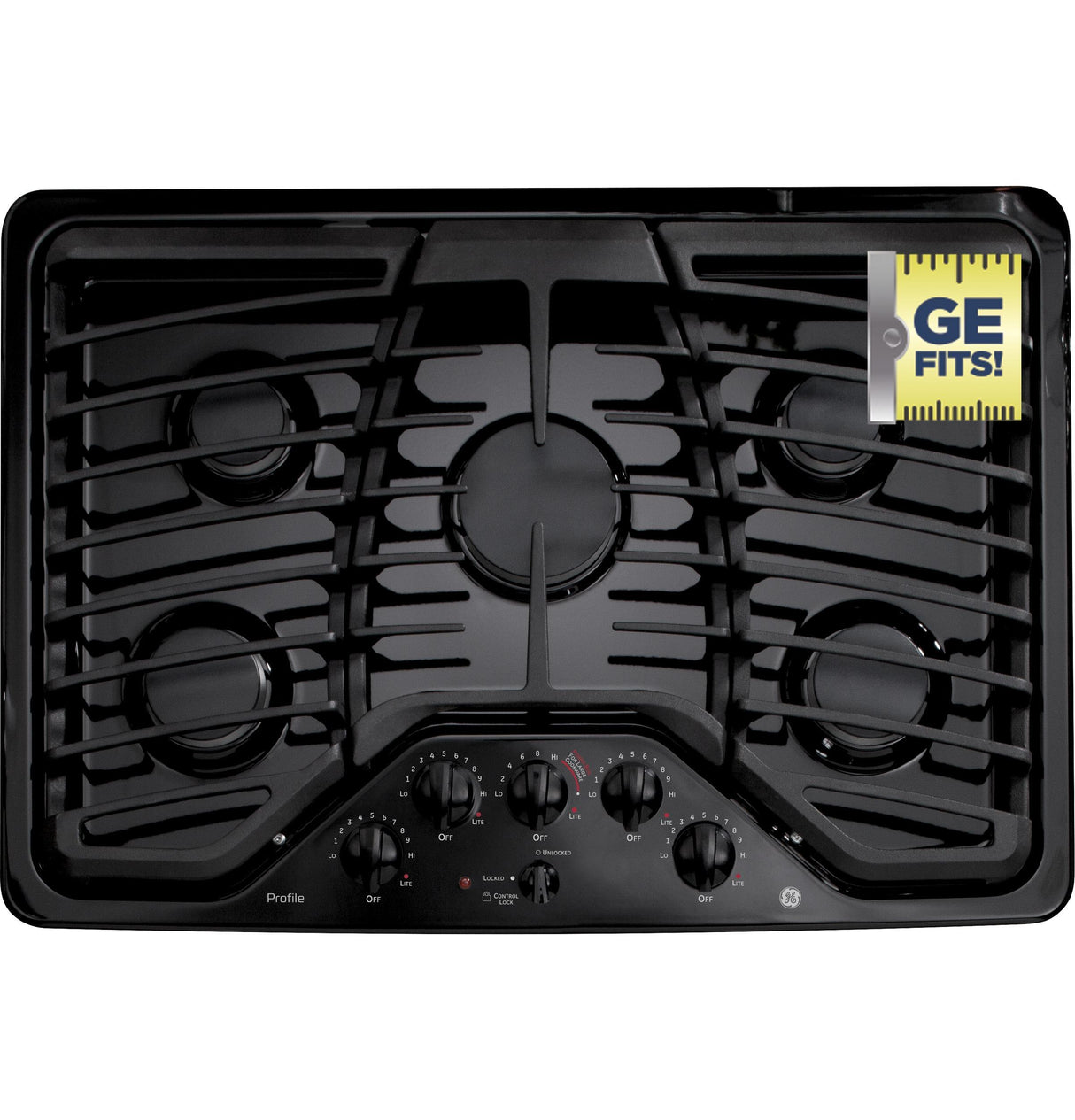 GE Profile™ Series 30" Built-In Gas Cooktop