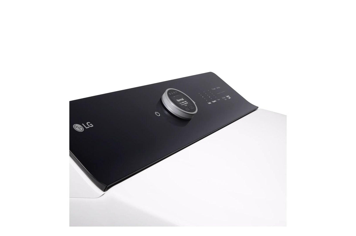 7.3 cu.ft. Ultra Large High Efficiency Electric TurboSteam™ LG EasyLoad™ Door, Wi-Fi Connectivity, White