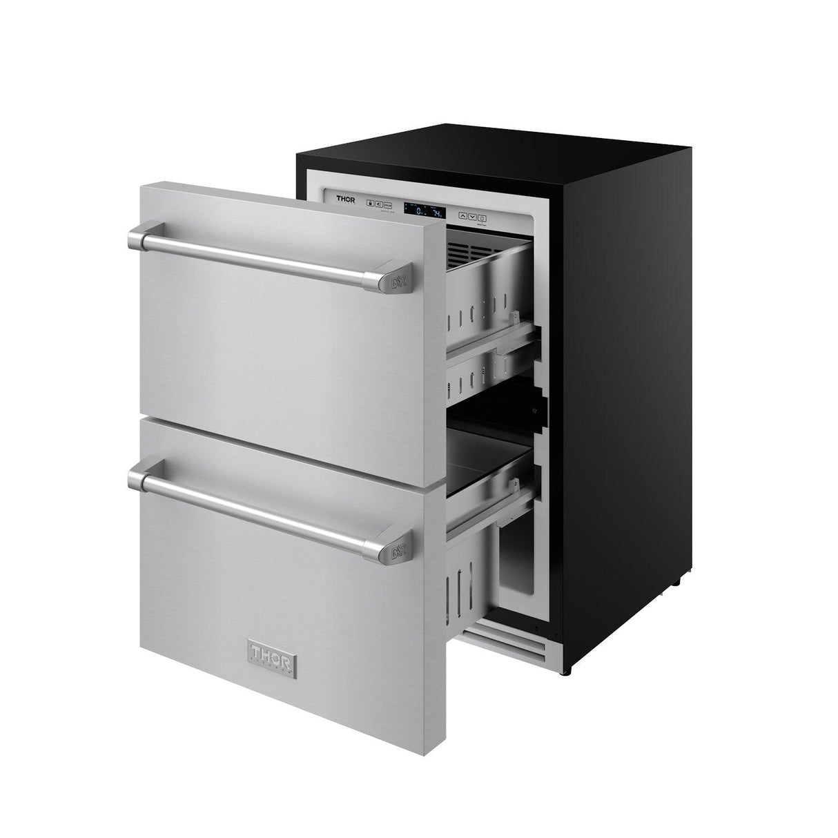 24 Inch Undercounter Built-in / Freestanding Drawer Freezer - Stainless Steel Gordon Ramsay Series
