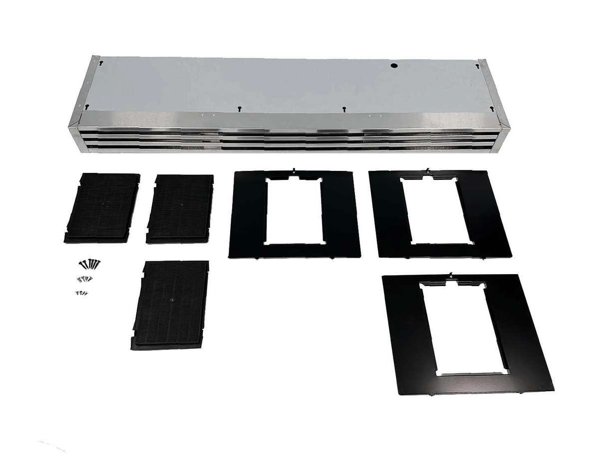 Recirculating Kit for 48 Inch Pro Style Under Cabinet Range Hood In 18 Height