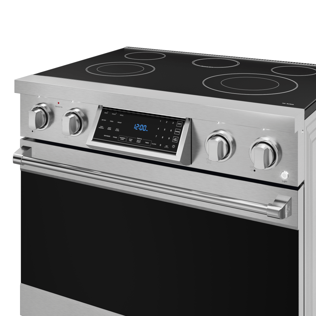 36 Inch Professional Electric Range With Tilt Panel Touch Control In Stainless Steel Gordon Ramsay Series