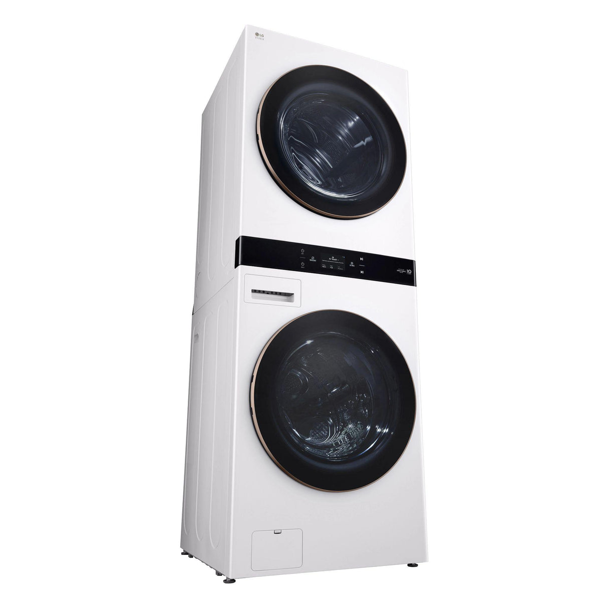 LG STUDIO WashTower™ with 5.0 cu.ft. Washer & 7.4 cu.ft. Dryer - Essence White