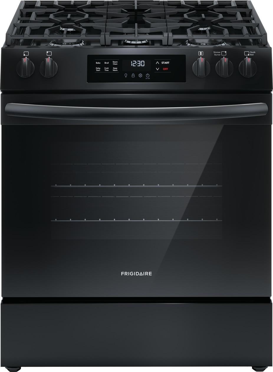 30" Front Control Gas Range with Quick Boil