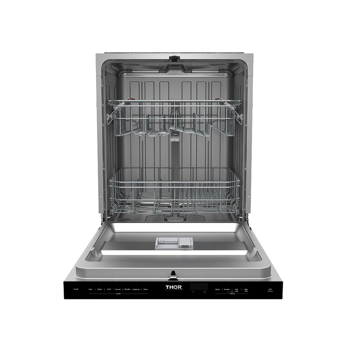24 Inch Built-in Top Control Dishwasher With Pocket Handle - Black