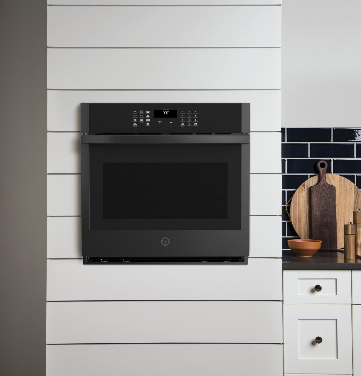 GE® 30" Smart Built-In Self-Clean Single Wall Oven with Never-Scrub Racks