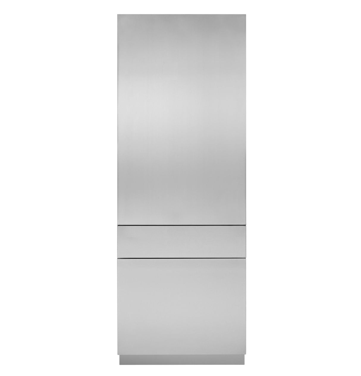 30" Integrated Refer SS Solid Door, 84" Opening -3/4", RH
