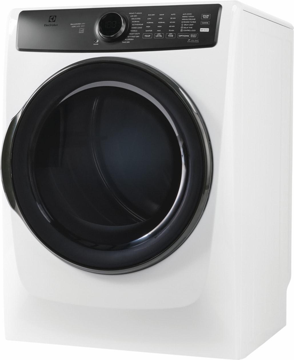 Front Load Perfect Steam™ Electric Dryer with Balanced Dry™ and Instant Refresh - 8.0 Cu. Ft.