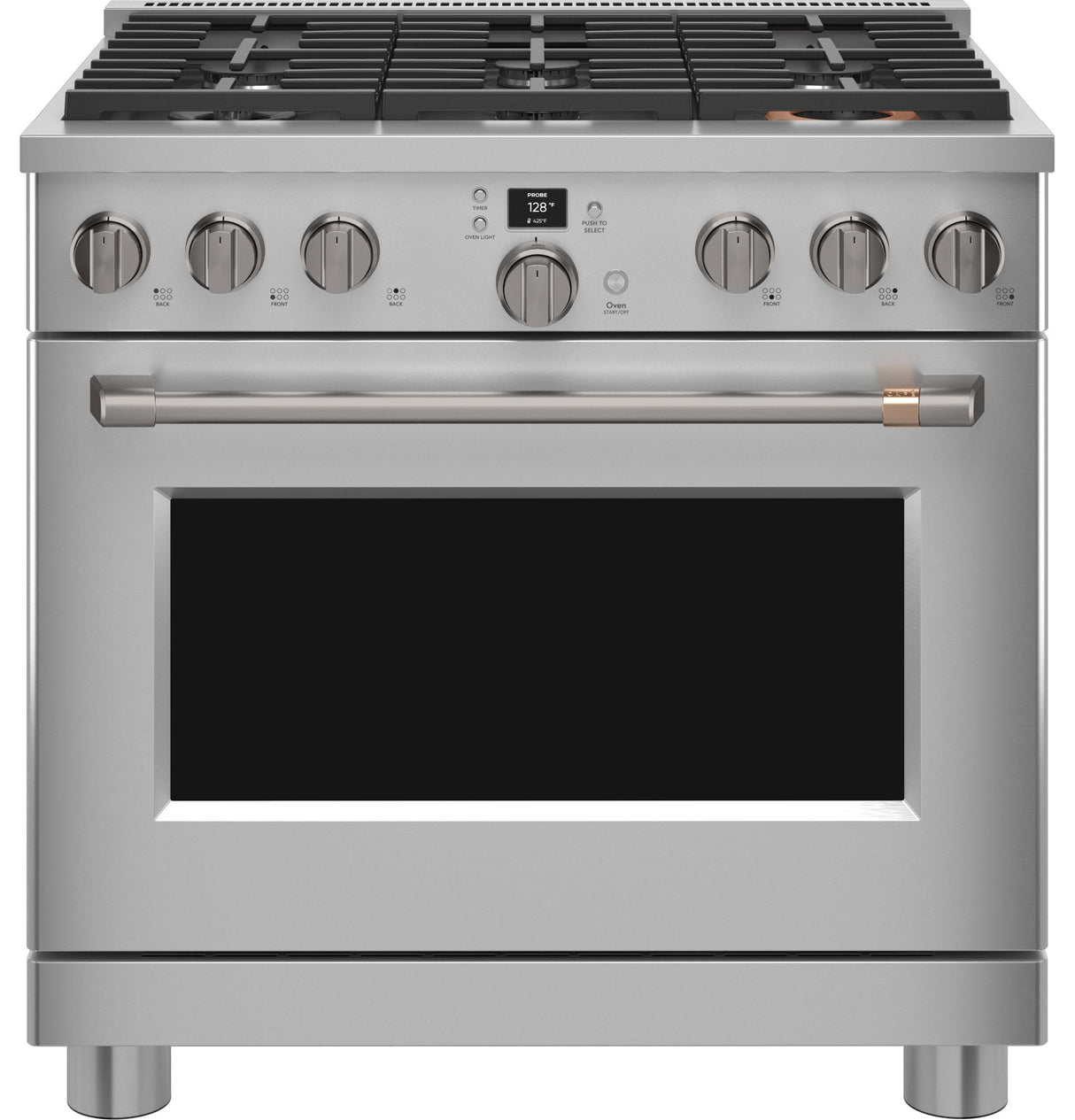 Café™ 36" Smart Dual-Fuel Commercial-Style Range with 6 Burners (Natural Gas)