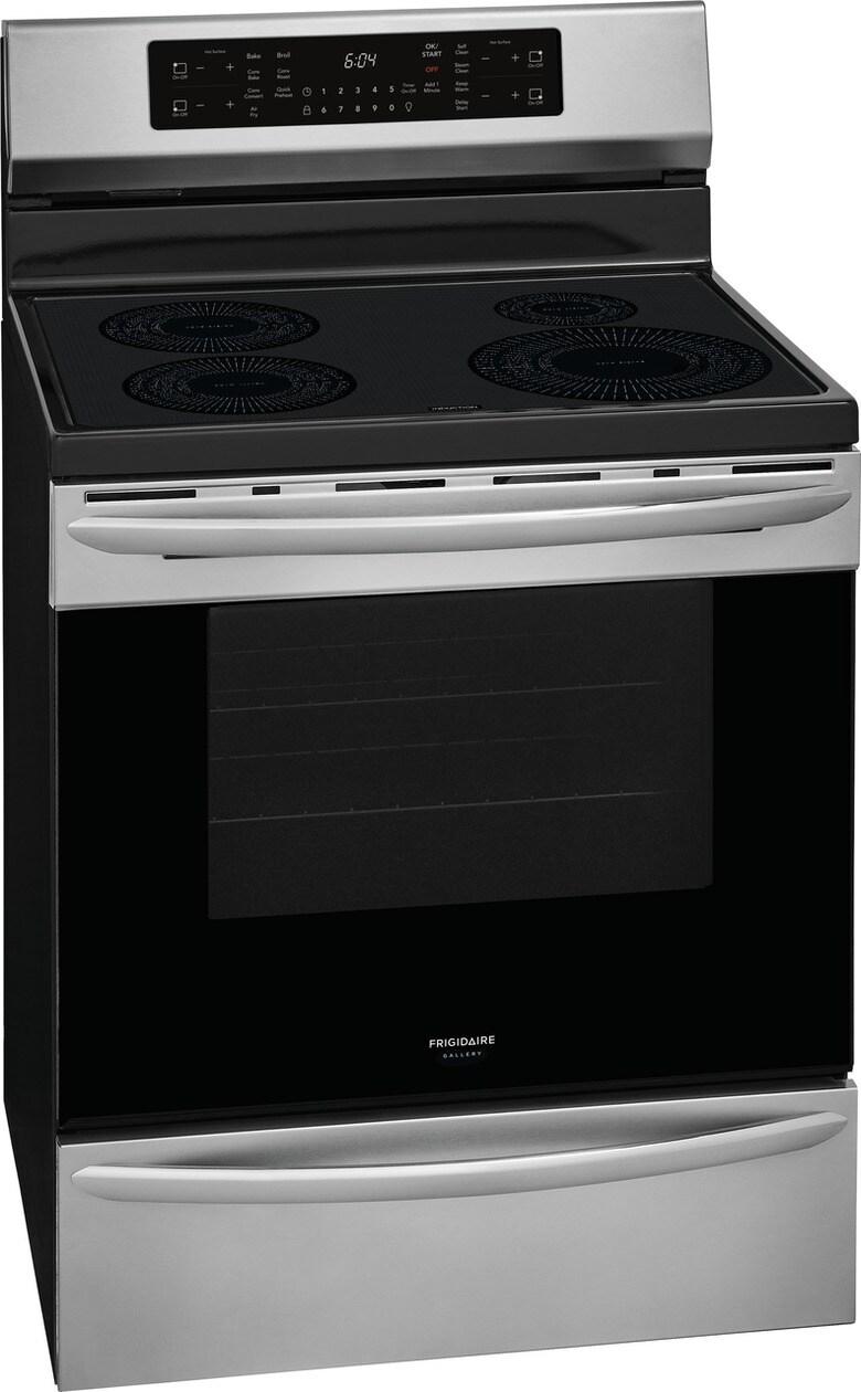 Frigidaire Gallery 30" Freestanding Induction Range with Air Fry