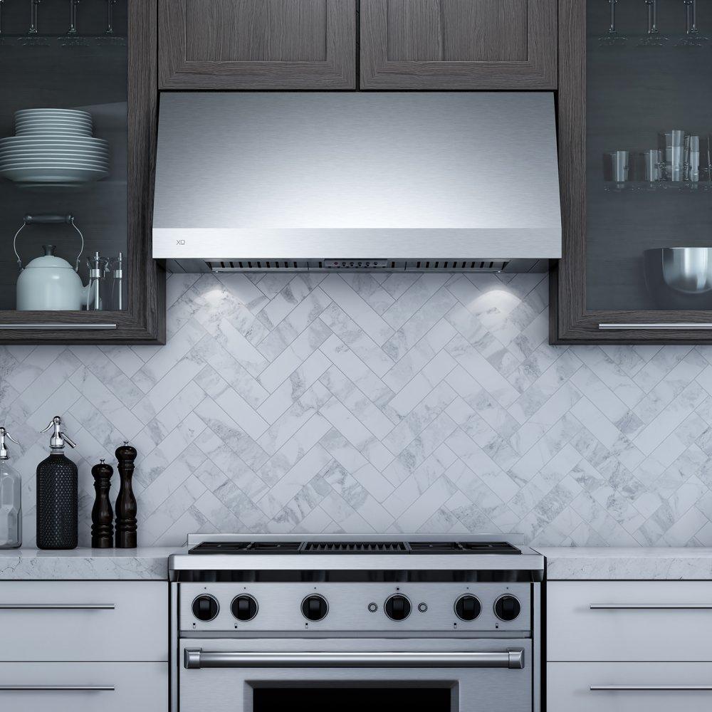 30"W 18"T 395 CFM Professional Wall Hood