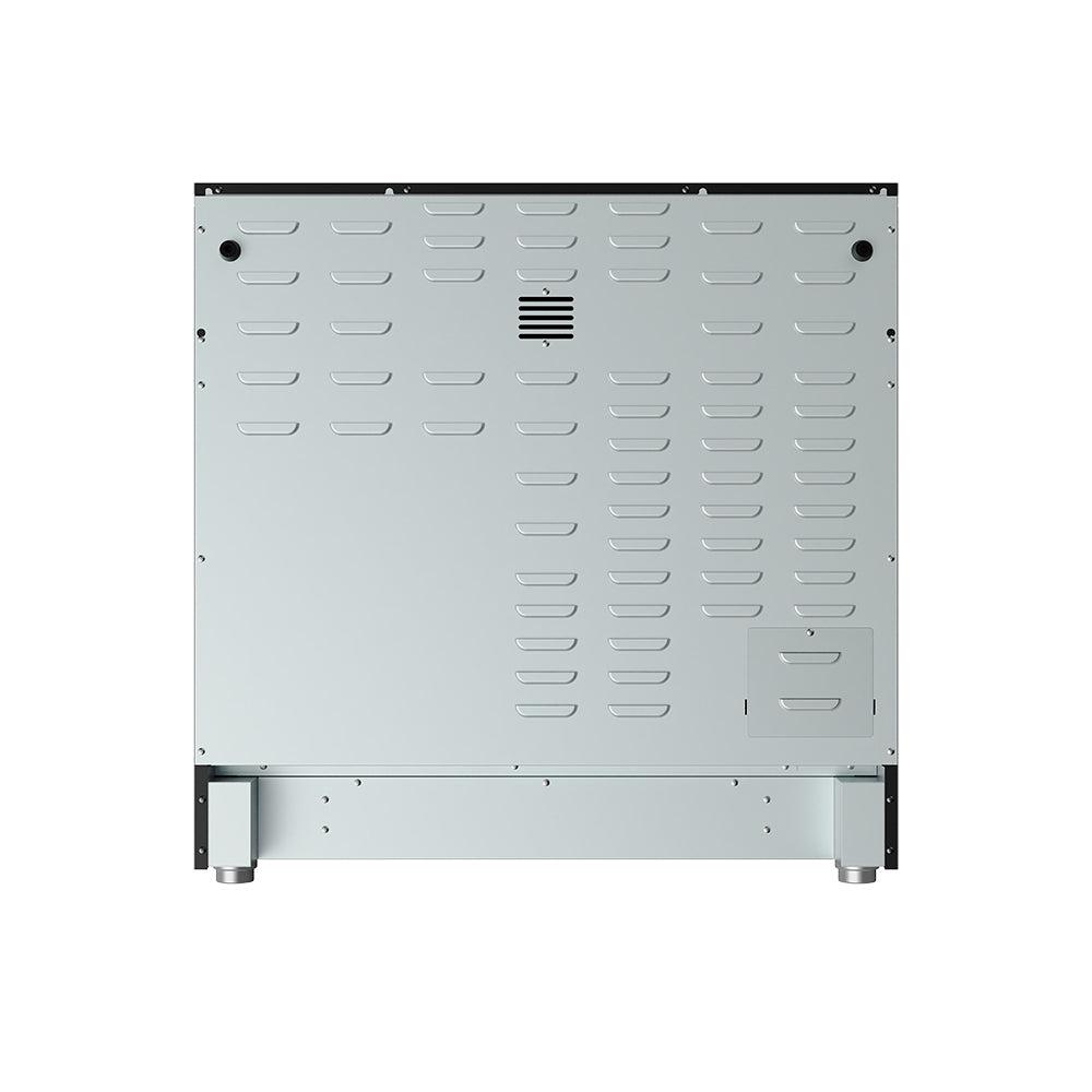 36 Inch Professional Induction Range With Tilt Panel Touch Control In Black and Stainless Steel Gordon Ramsay Series
