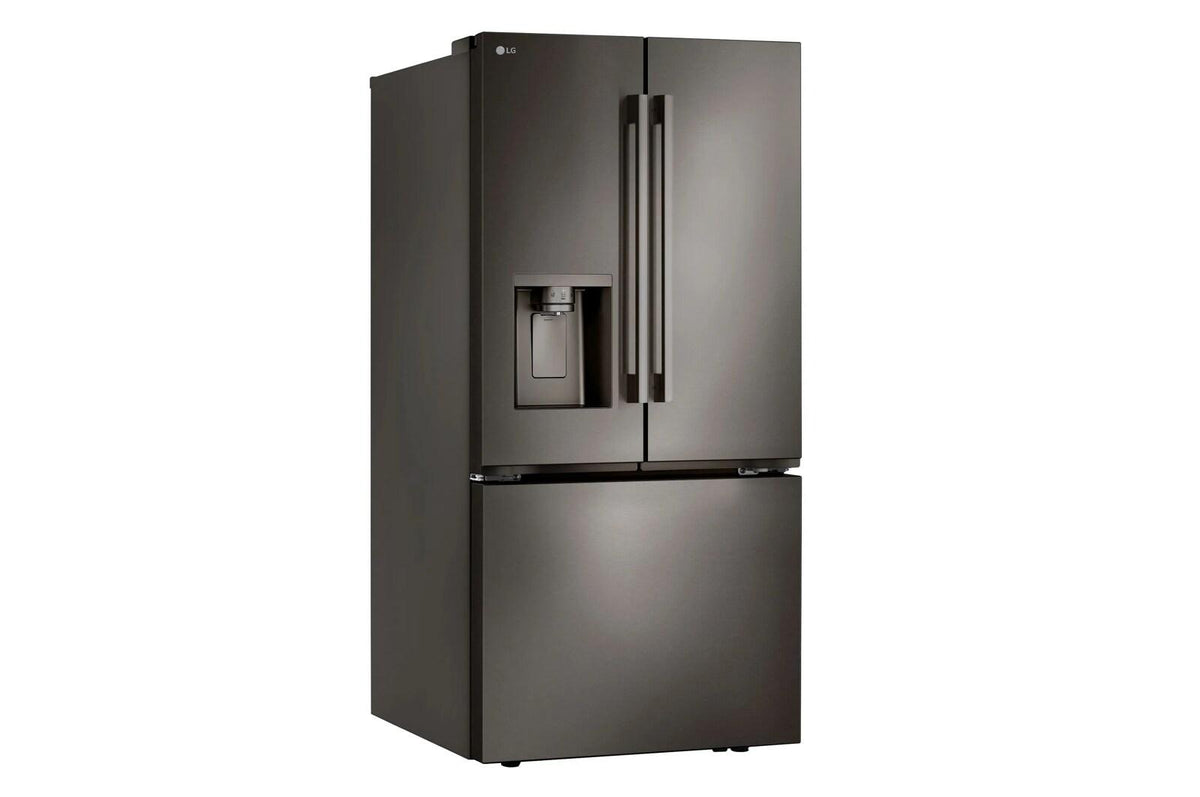 25 cu.ft. 3-Door French Door Refrigerator with NEW Hybrid Handle Design and External Ice and Water Dispenser
