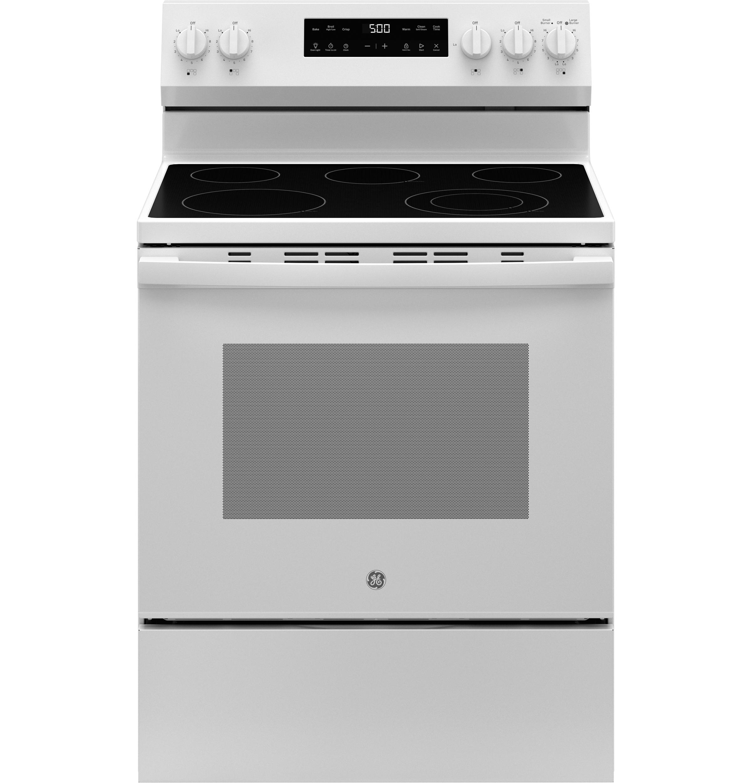GE® ENERGY STAR® 30" Free-Standing Electric Range with Crisp Mode