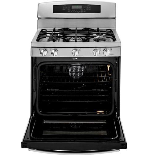 GE Profile™ Series 30" Free-Standing Self Clean Gas Range with Warming Drawer