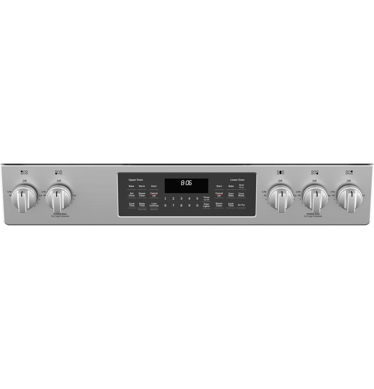 GE 30" Slide-In Front Control Gas Double Oven Range