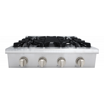 30 Inch Professional Gas Rangetop In Stainless Steel