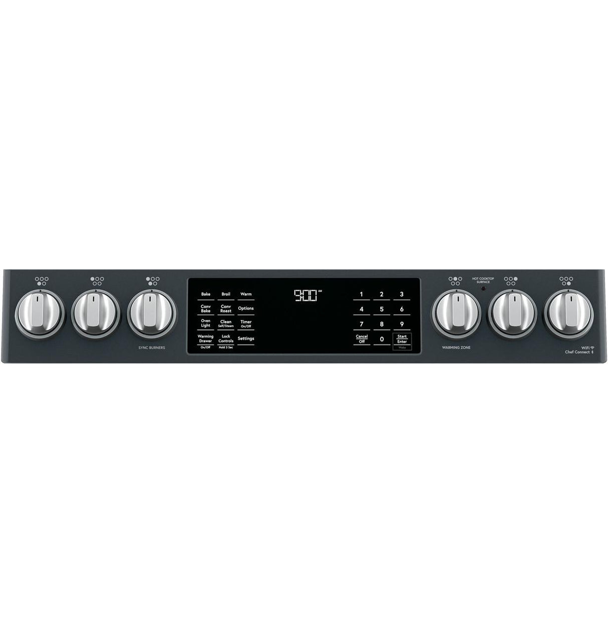 Café™ 30" Smart Slide-In, Front-Control, Induction and Convection Range with Warming Drawer