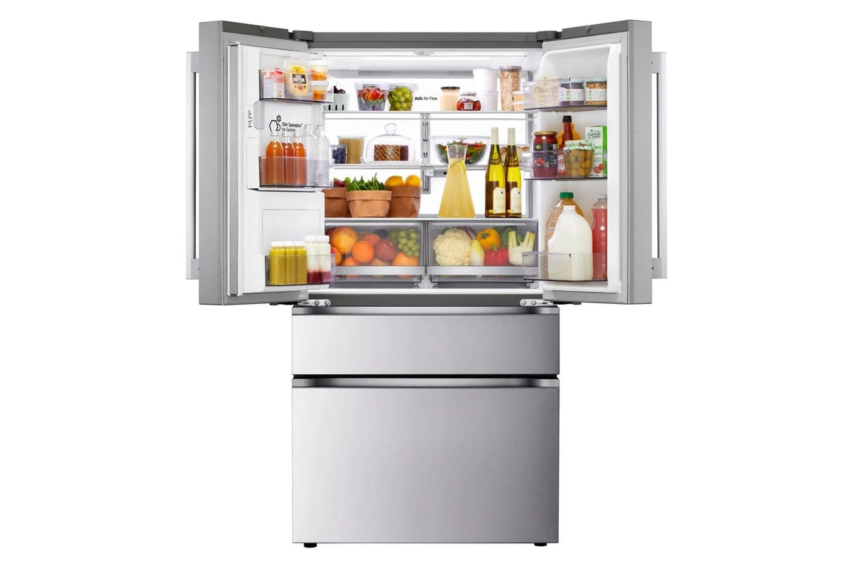 29 cu. ft. Standard-Depth MAX™ 4-Door French Door Refrigerator with Mini Craft Ice™ and Full-Convert Drawer™