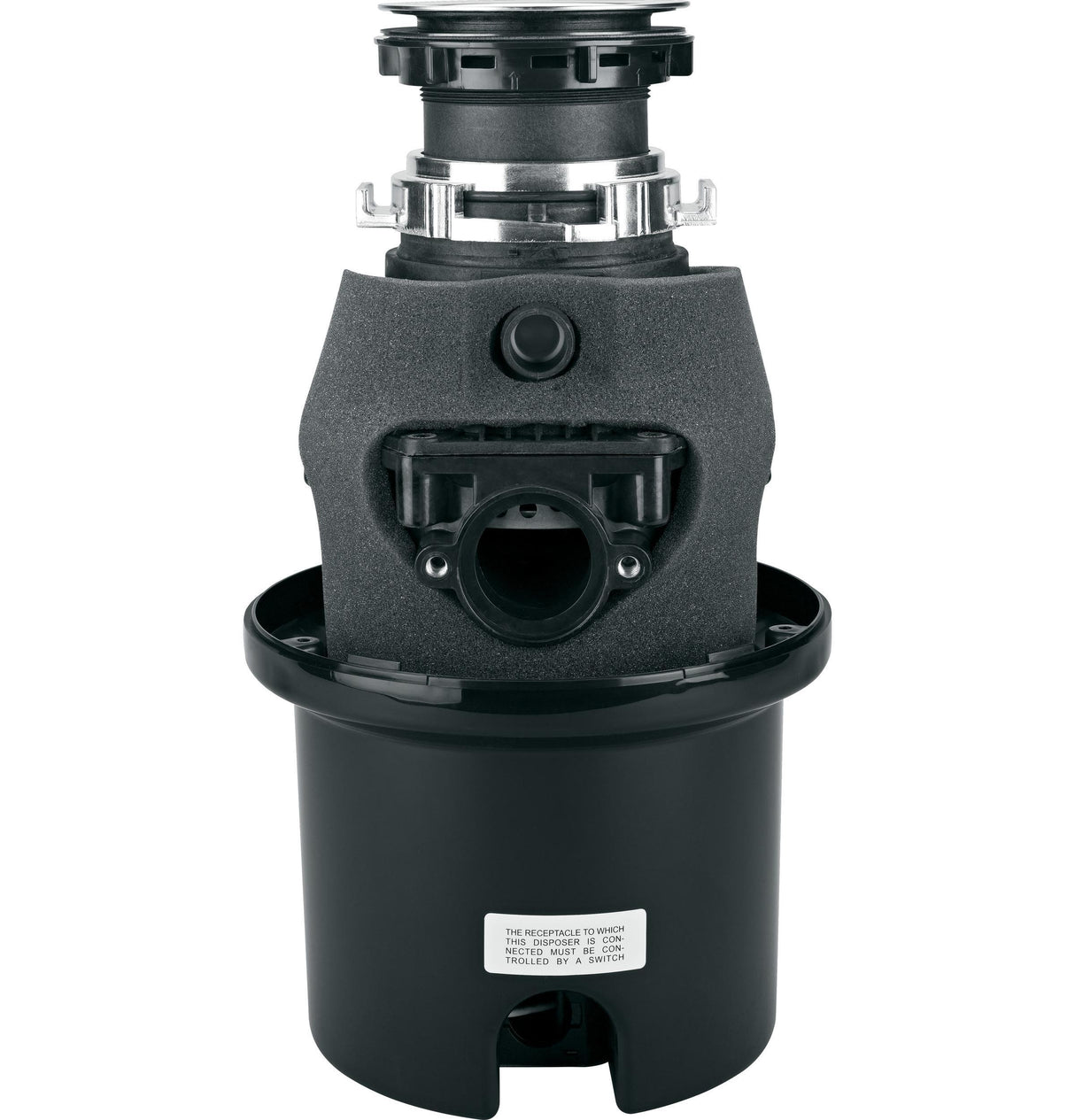 GE® 1 HP Continuous Feed Garbage Disposer Non-Corded