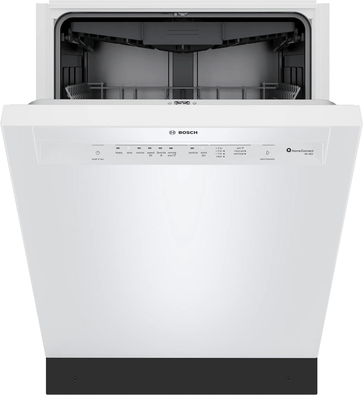 300 Recessed Handle, 48 dBA, Standard 3rd Rack, PureDry - WH