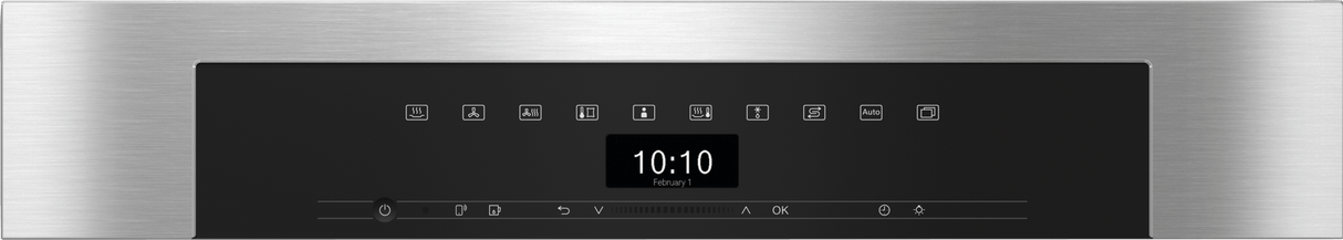 DGC 7370 Clean Touch Steel - 30" Compact Combi-Steam Oven XL for steam cooking, baking, roasting with networking + BrilliantLight.