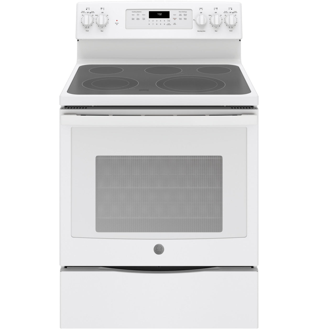 GE® 30" Free-Standing Electric Convection Range