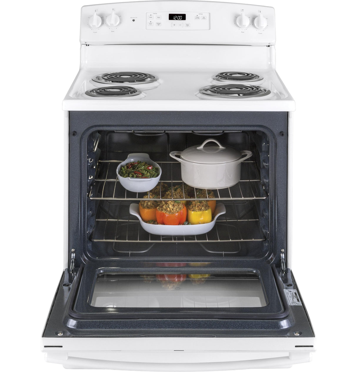 GE® 30" Free-Standing Electric Range