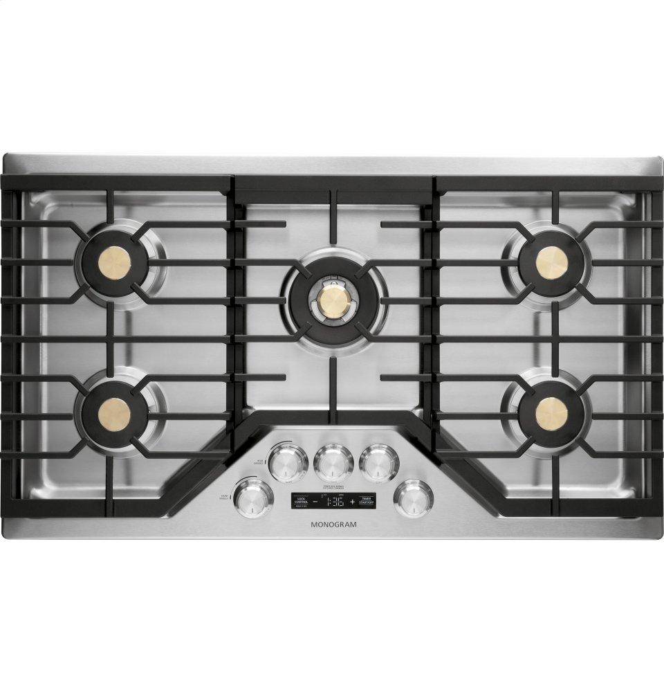 Monogram 36" Deep-Recessed Gas Cooktop (Natural Gas)