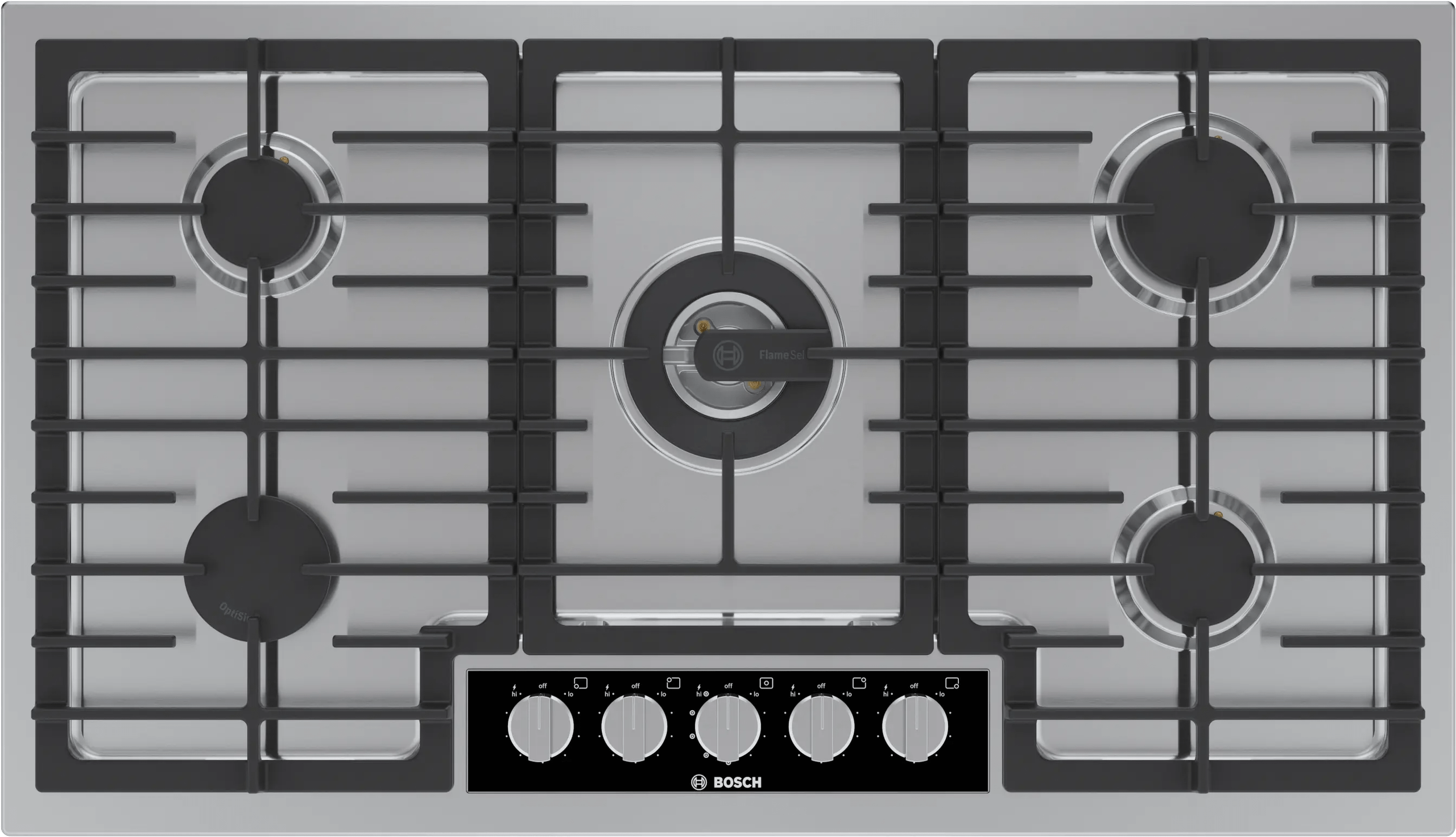 Benchmark™ Gas Cooktop 36'' Stainless steel