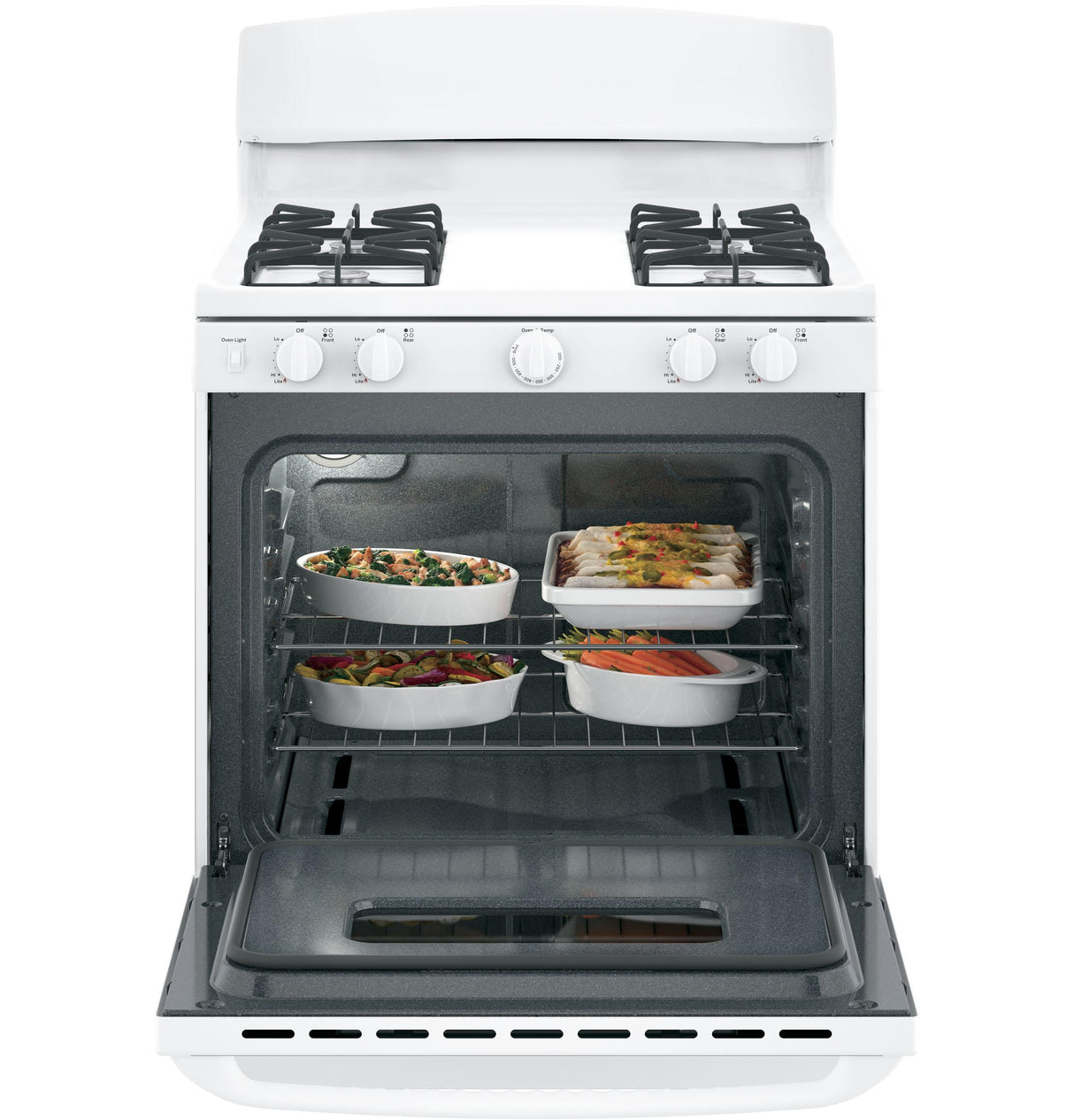 GE® 30" Free-Standing Gas Range