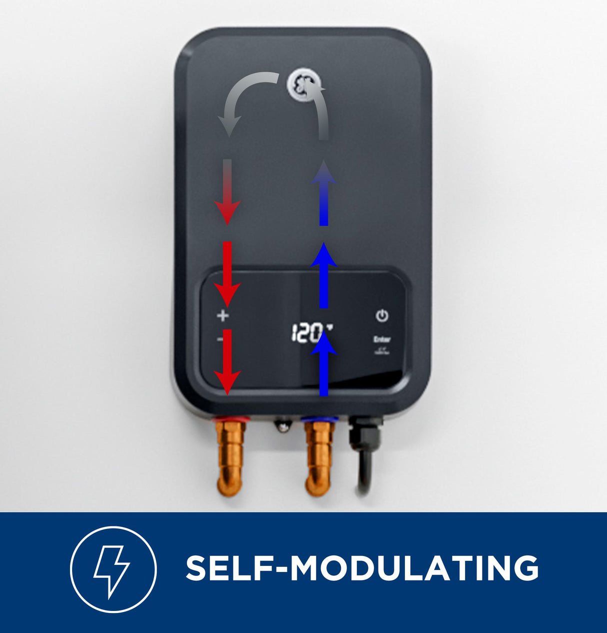 GE® Tankless Electric Water Heater